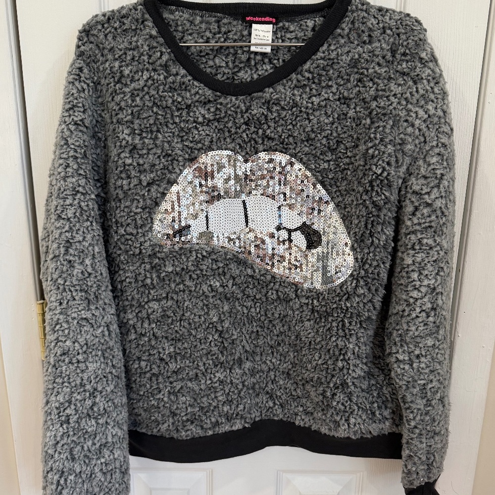 Cozy Lip Sweatshirt